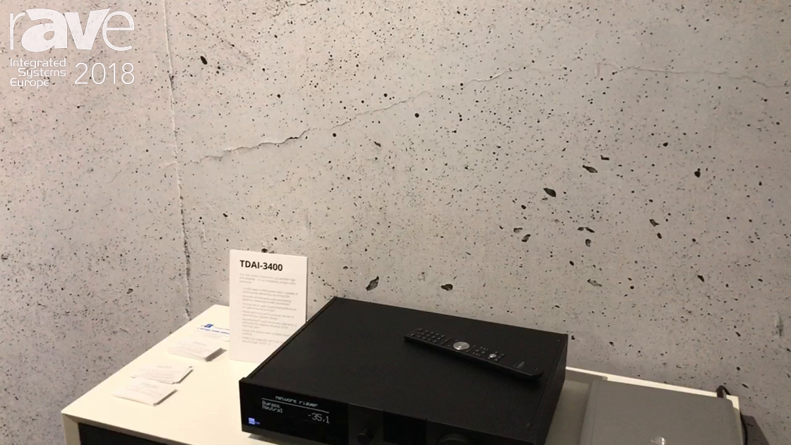 ISE 2018: Steinway Lyngdorf Debuts TDAI-3400 Integrated Amplifier