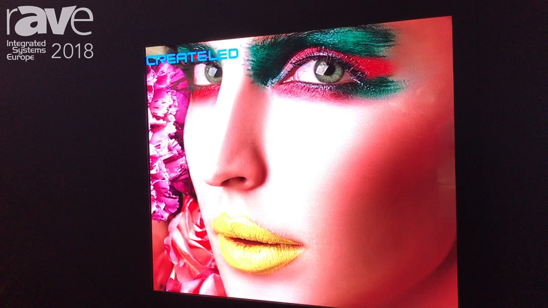 ISE 2018: CreateLED Announces AirTV Panel for High End Retail Market