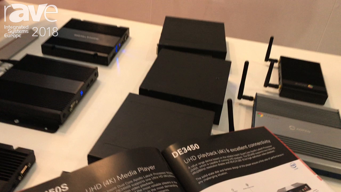 ISE 2018: AOpen Intros DE3450 UHD 4K Media Player