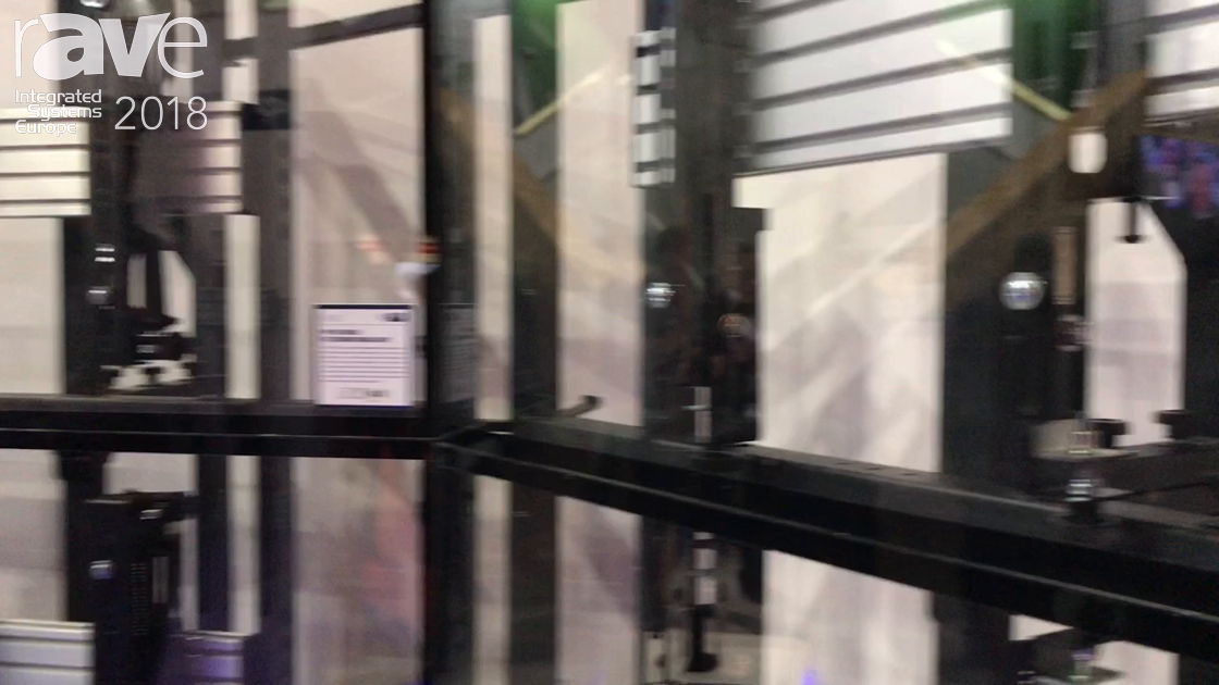 ISE 2018: B-Tech AV Mounts Talks About BT8352 Modular Freestanding Curved Videowall Mount