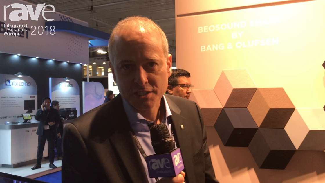 ISE 2018: Bang & Olufsen Showcases Beosound Shape Off-The-Wall Audio System