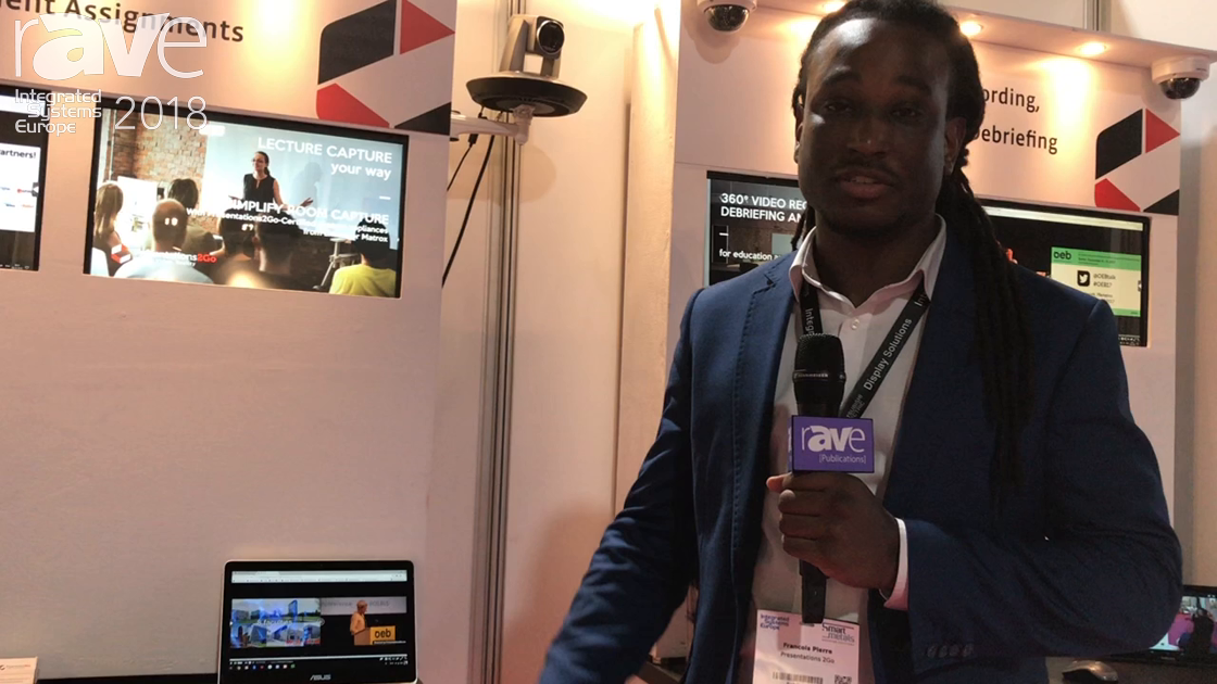 ISE 2018: Presentations2Go Exhibits Full Presentation System with 360º Video Support