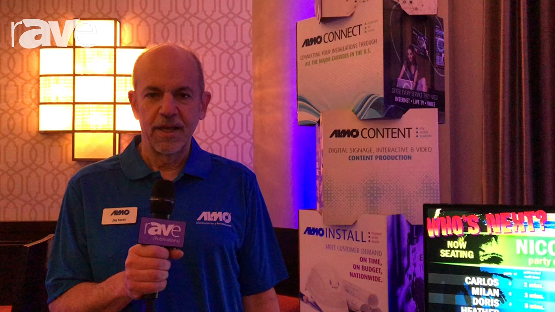 E4 AV Tour: Almo Content Offers Dealers Digital Signage Solutions and Content Creation Services