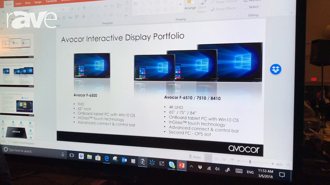 E4 AV Tour: Avocor Features Interactive Display Portfolio with 65-inch, 75-inch and 84-inch Models