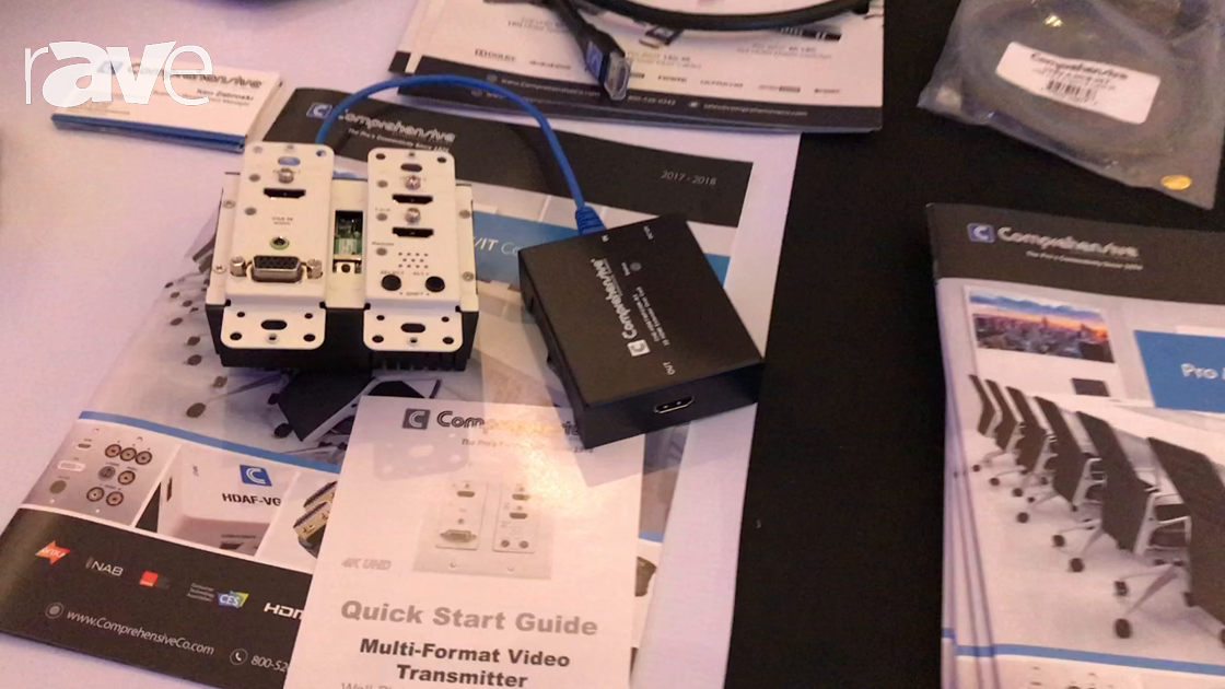 E4 AV Tour: Comprehensive Shows HDBaseT Wall Plate Extender TX/RX Kit
