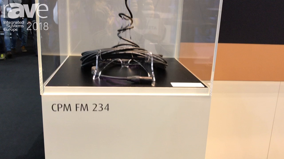 ISE 2018: Cordial Highlights CPM FM 234 Microphone Cable and CSE HH 7A Long-Run-SD Ethernet Cable