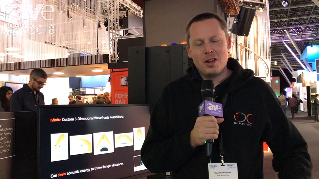 ISE 2018: EDC Acoustics Launches Plane Array Speakers