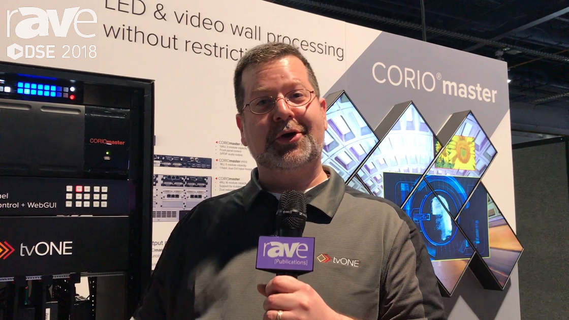 DSE 2018: tvONE Demos Its Prototype CORIOview 4K Multiviewer
