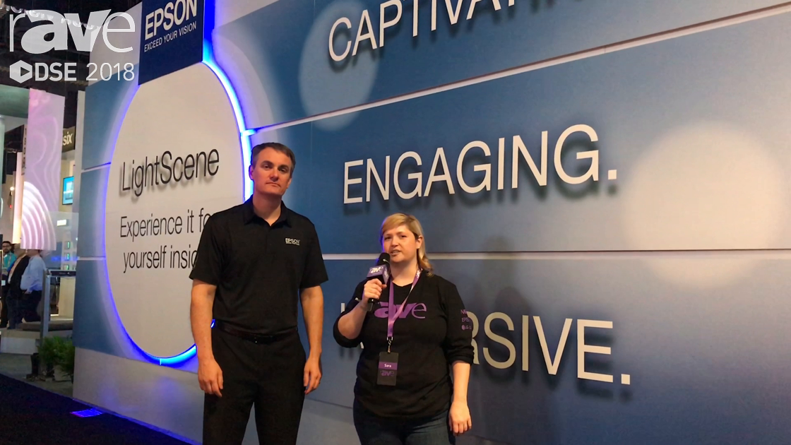 DSE 2018: Sara Abrons Interviews EPSON’s Director, Professional Displays Richard Miller