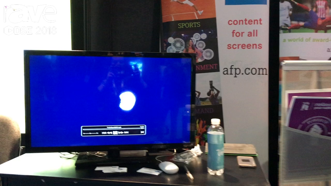 DSE 2018: AFP Shows Range of News Content for Digital Signage Applications