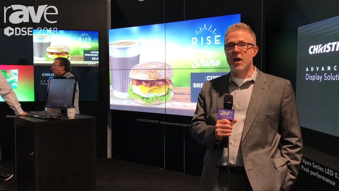 DSE 2018: Christie Launches New LED Products, Apex 0.9mm, Velvet CorePlus 1.4mm and E600 Controller