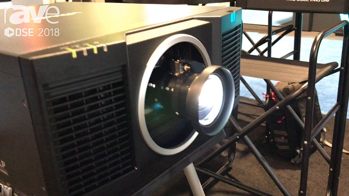 DSE 2018 Vivitek Showcases DU9800Z 18,000Lumen DLP Projector rAVe