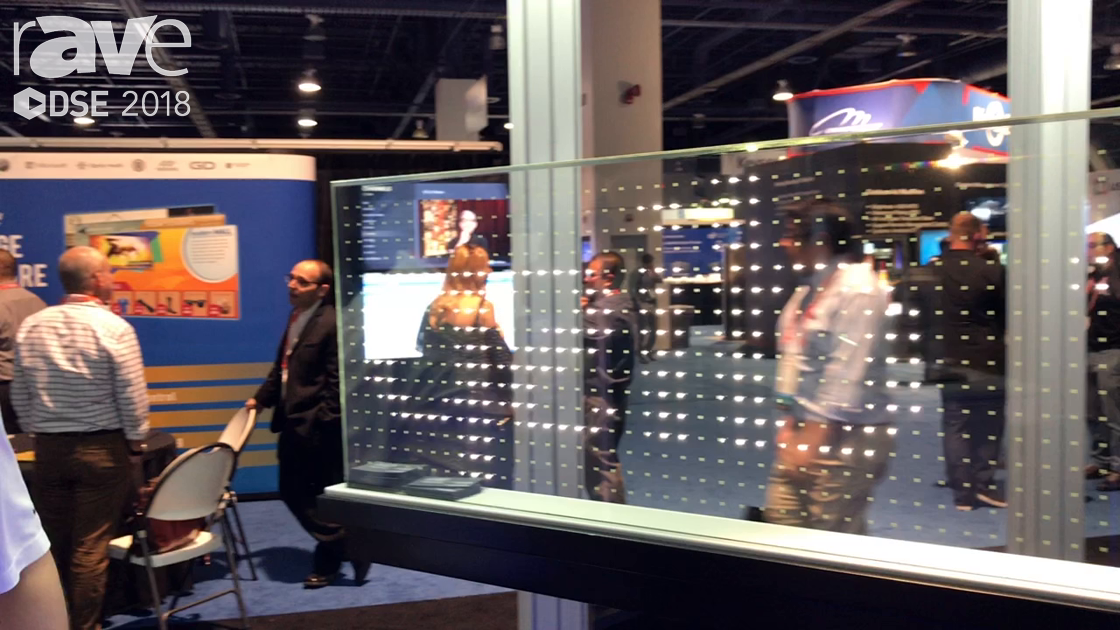 DSE 2018: Pilkington Showcases NSG Tech Product Conductive Glass Powering LED Lights