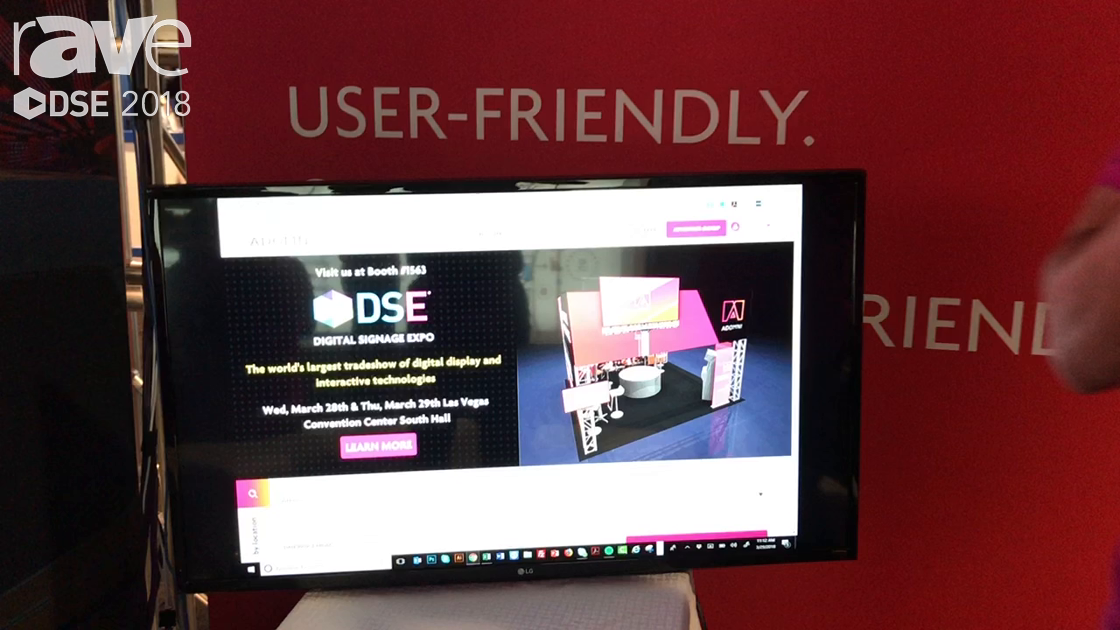DSE 2018: Adomni Talks About Easy To Use CMS For Digital Media Boards
