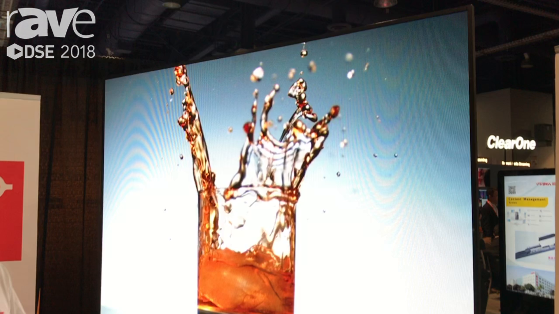 DSE 2018: Barco Shows Off X-Series 2.5mm Pixel Pitch Indoor LED Display