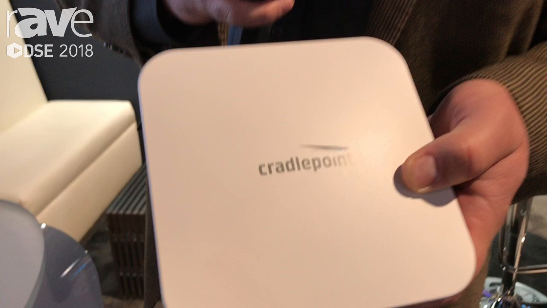 DSE 2018: Cradlepoint Exhibits AP22 Accesspoint For Integrated Networks