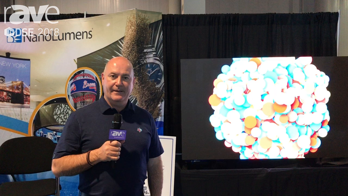DSE 2018: NanoLumens Shows Off Fire-Retardant Nixel LED For Safe Display Technology