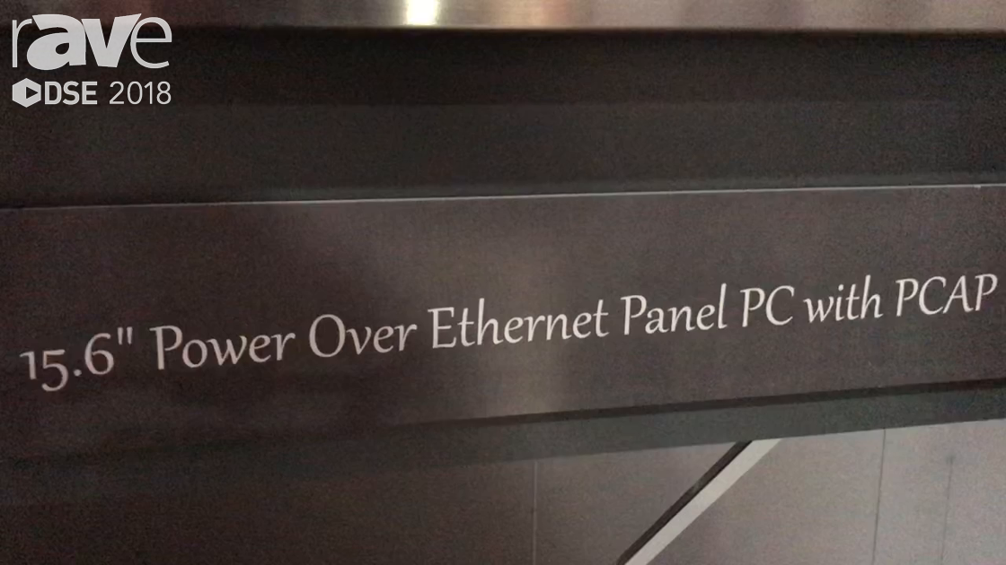 DSE 2018: Premio Shows Off 15.6″ Power Over Ethernet Panel PC With PCAP test
