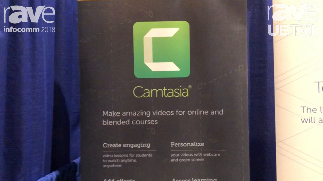 UBTech 2018: Techsmith Exhibits Camtasia, Online Video Creation Software for Making Education Videos