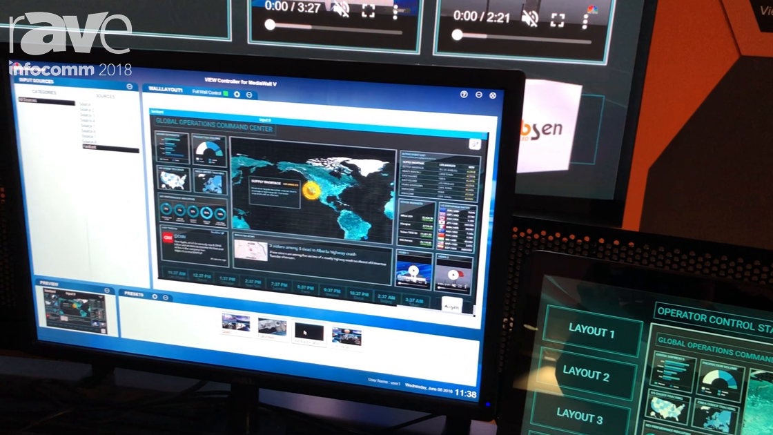 InfoComm 2018: Xentiant Technologies Features the Control Room Visual Experience Platform