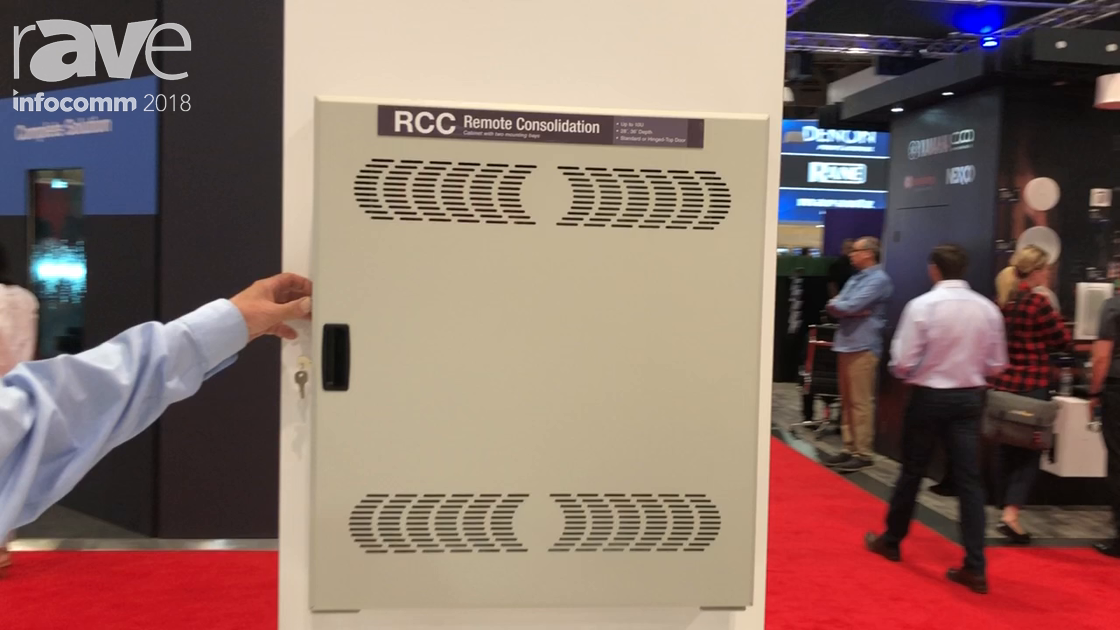 InfoComm 2018: Lowell Manufacturing Demos Brand New RCC Remote Consolidation Cabinet