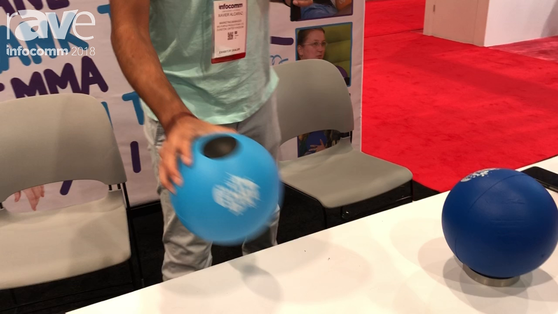 2018 Big Mic Ball Features Throwable Microphone Ball in Round