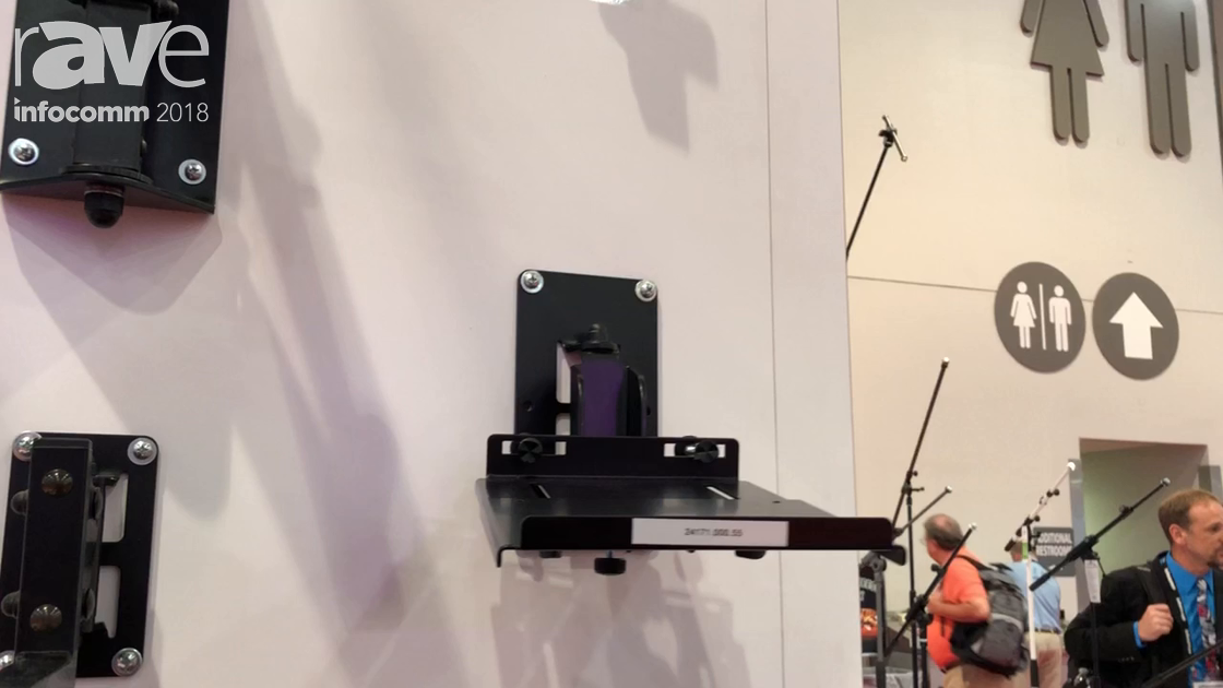 InfoComm 2018: König & Meyer Intros the 24171 Wall-Mounted Studio Monitor Stand