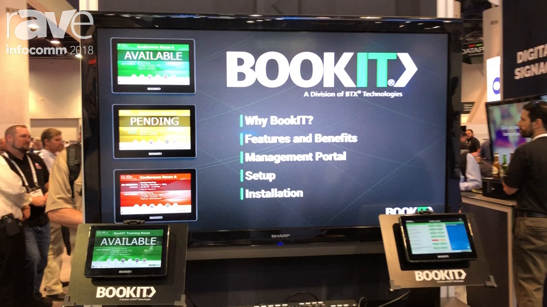 InfoComm 2018: BTX Talks About Its BookIt Room Booking Solution, Adds Alternative Room Finder