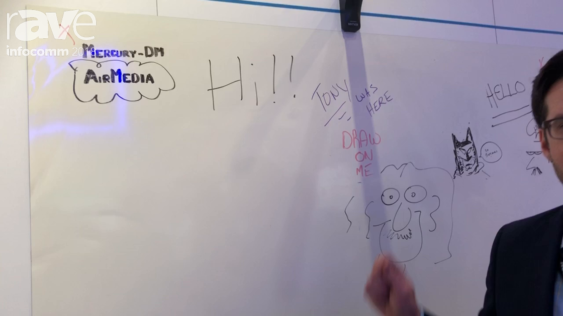 InfoComm 2018: Crestron’s AirBoard Digitizes Standard Whiteboards