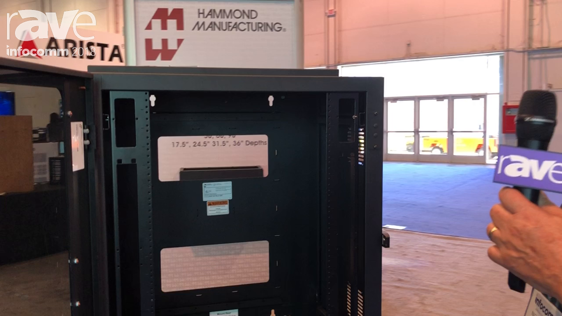 InfoComm 2018: Hammond Manufacturing Shows Off Its HWZ Series Wall Mount Cabinet
