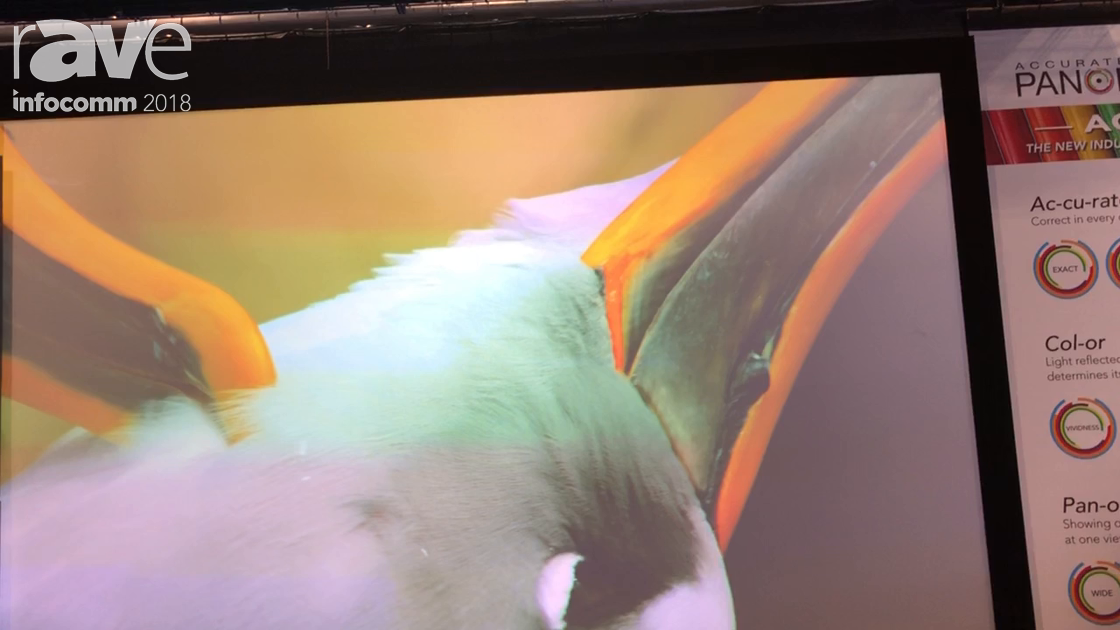 InfoComm 2018: Vutec Showcases the SilverStar PanoFlexx Fixed Screen With Flexible Fabric