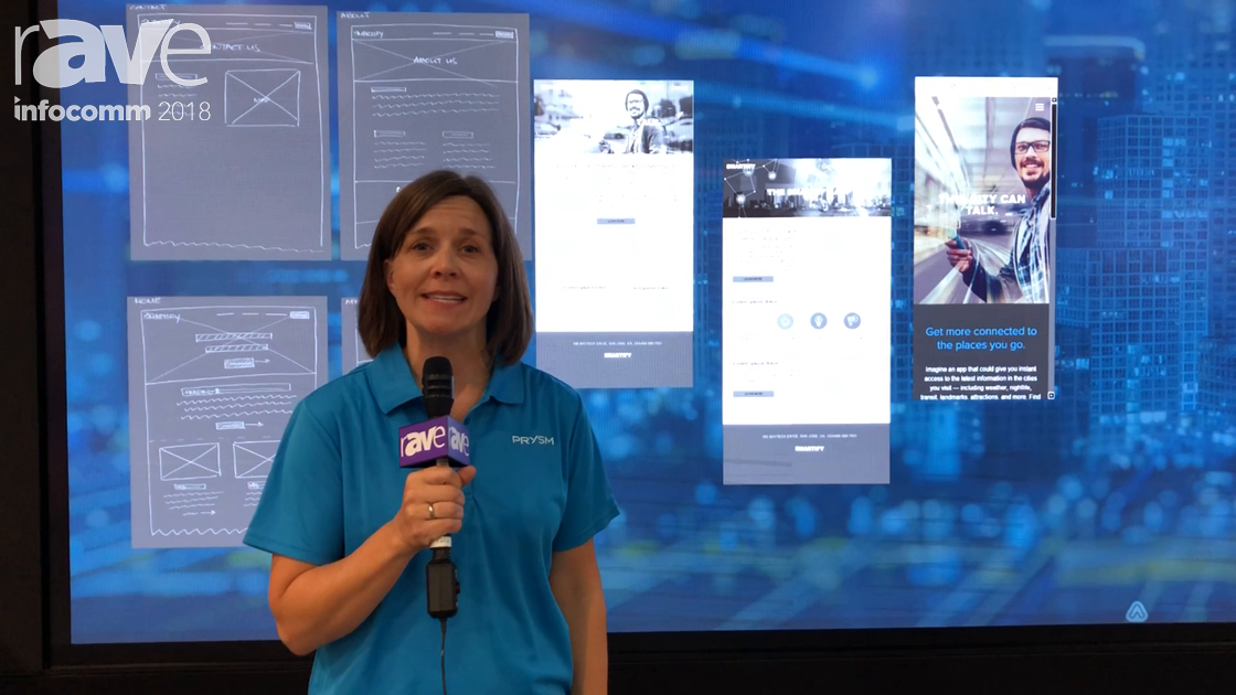 InfoComm 2018: Prysm Demos the LPD 6K Series Demo for High-Value Collaboration Spaces