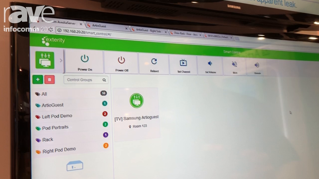 InfoComm 2018: Exterity Talks About Smart Control Software for Central Control of Digital Signage