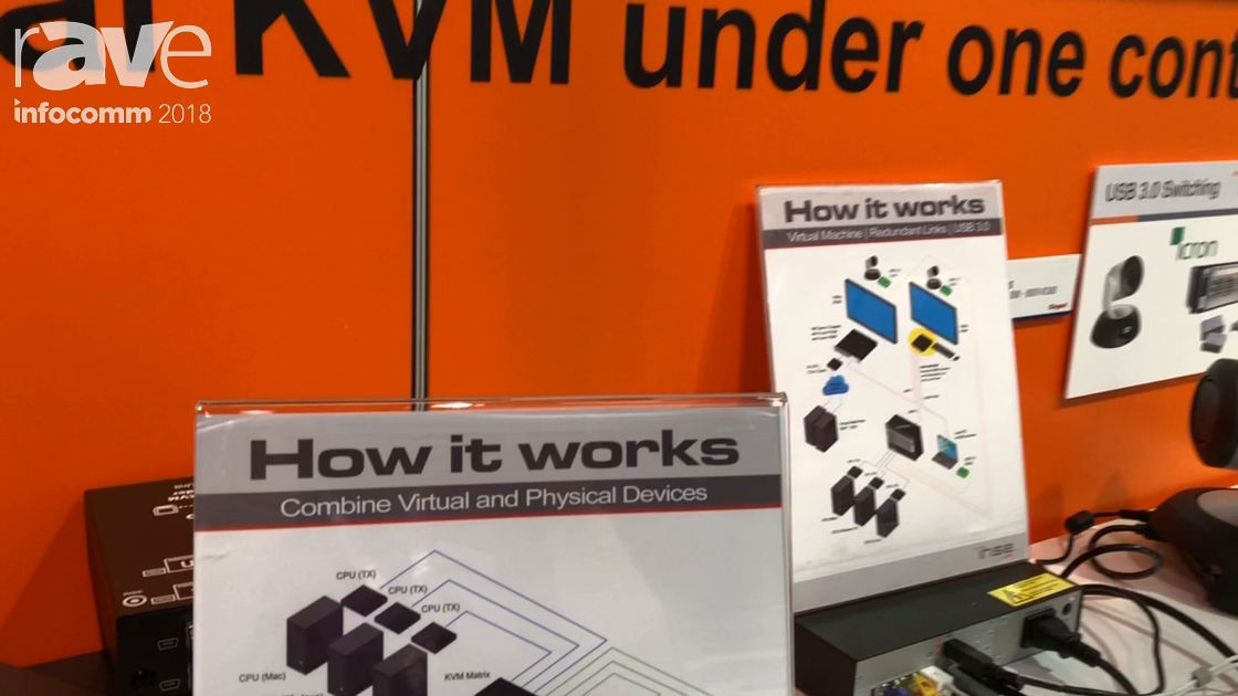 InfoComm 2018: IHSE Presents IP-CPU Solution Connecting Virutal and Physical KVM Devices