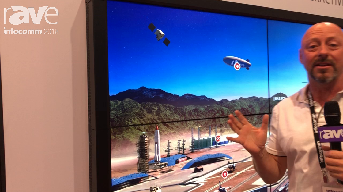 InfoComm 2018: Inhance Digital Exhibits Interactive Wall Content Video Wall System in 8K