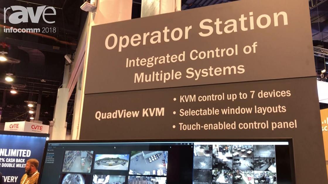 InfoComm 2018: RGB Spectrum Debuts QuadView KVM Turnkey Multiviewer System