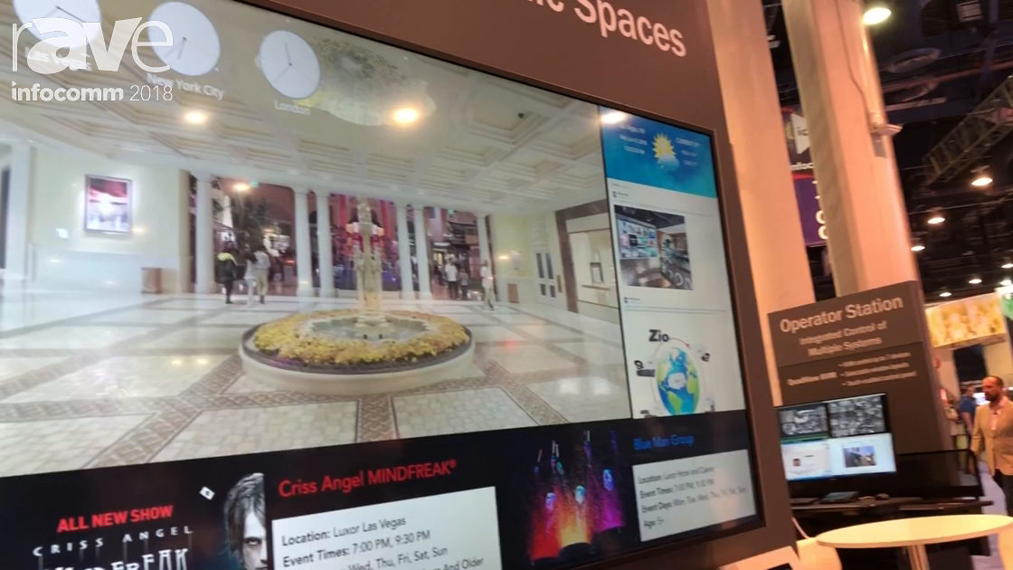 InfoComm 2018: RGB Spectrum Highlights Zio Network to AV Product Line for Lobby Displays
