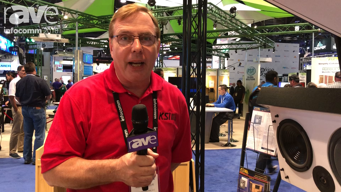 InfoComm 2018: KSI Professional Showcases Ceiling Speakers With In-Can Speaker Functionality
