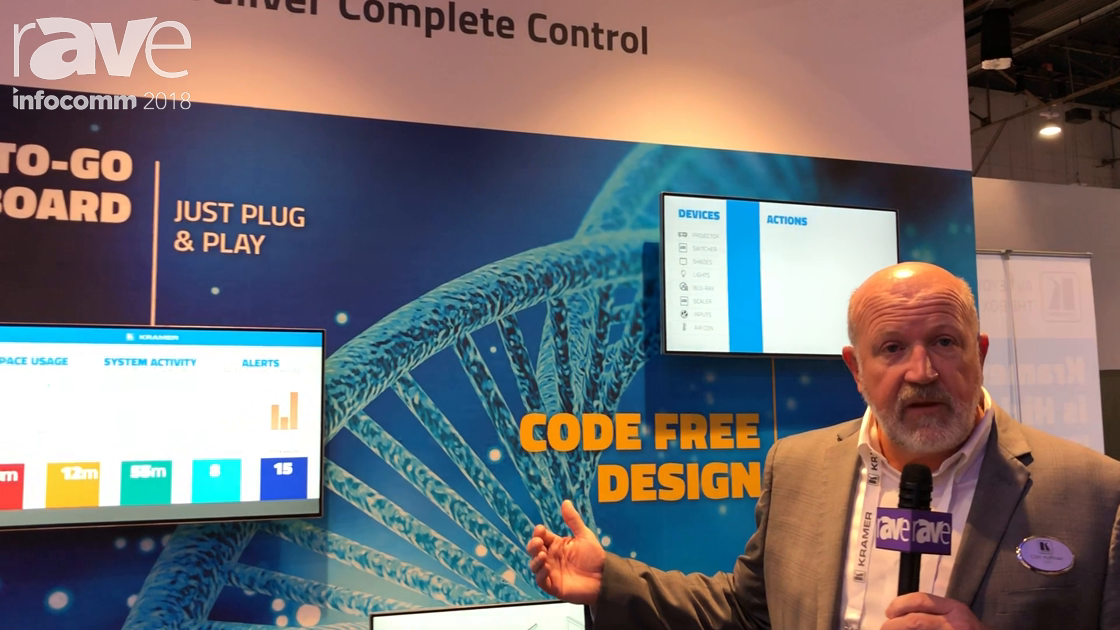 InfoComm 2018: Kramer Exhibits Kramer Control Solution With Data Analytics Engine