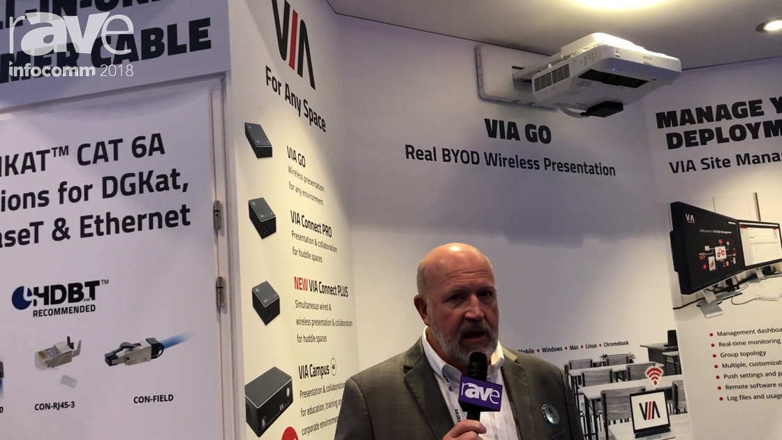 InfoComm 2018: Kramer Discusses VIA Wireless Presentation and Collaboration Family