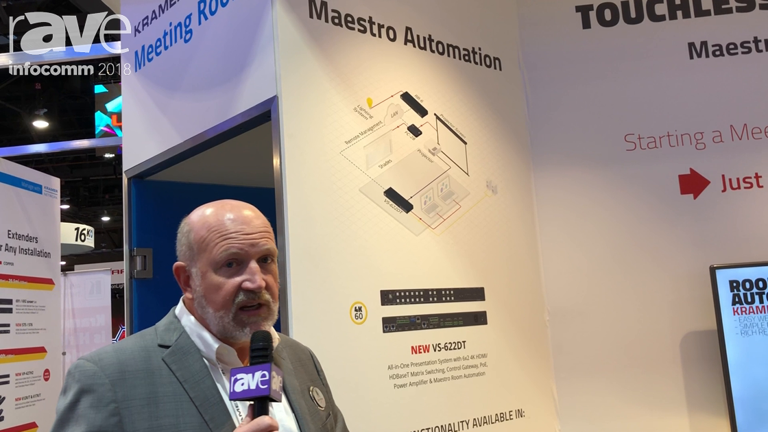 InfoComm 2018: Kramer Showcases Maestro Room Automation Solution