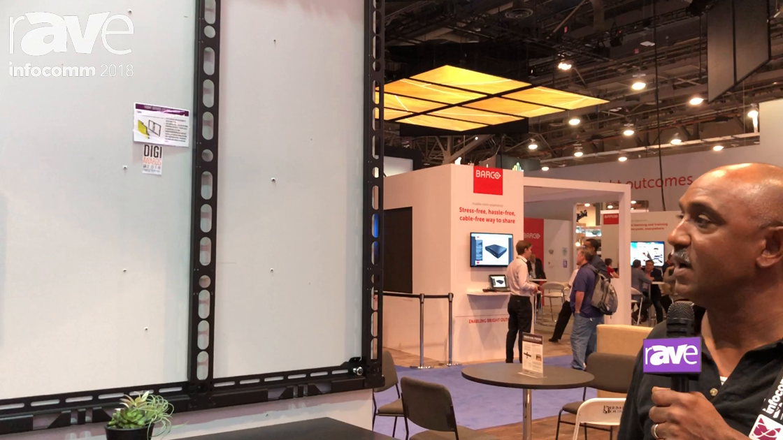 InfoComm 2018: Premier Mounts Exhibits FWM Front Service LED Wall Mount