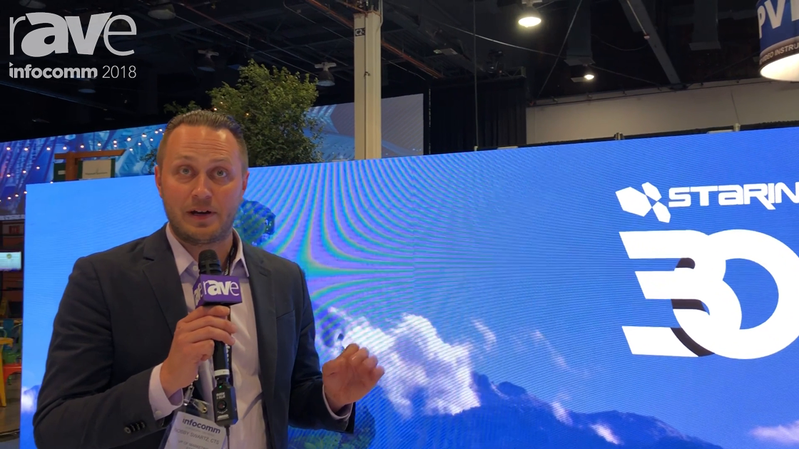 InfoComm 2018: Starin Exhibits Neoti LED Wall and Talks About Service Offerings