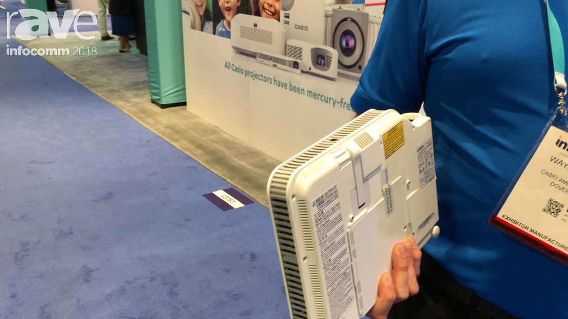 InfoComm 2018: Casio Showcases LampFree Projector Slim Series