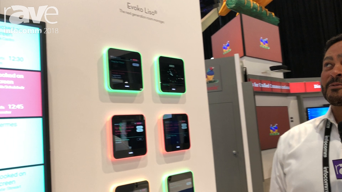 InfoComm 2018: Evoko/SMS Showcases Liso Room Management System