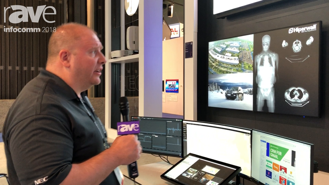 InfoComm 2018: NEC Display Shows Off Hiperwall Solution