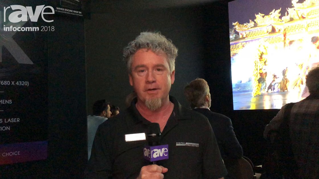 InfoComm 2018: Digital Projection Shows INSIGHT 8K Projector, a DLP Based 8K Projector