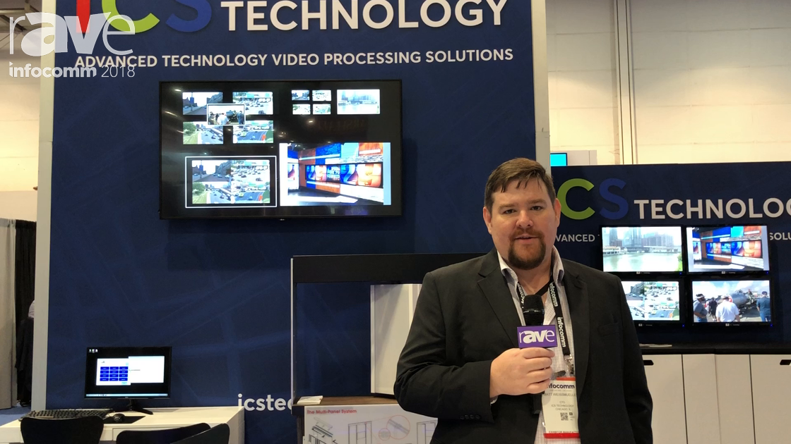 InfoComm 2018: ICS Technology Features Video Wall Processors with HD 64 Encoding and Decoding
