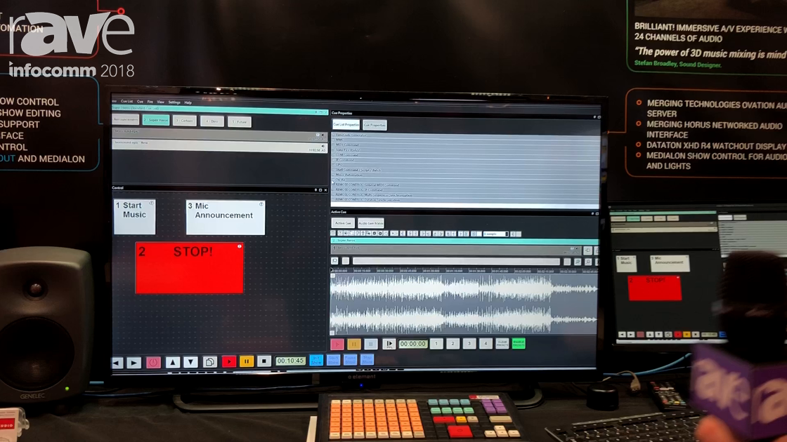 InfoComm 2018: Merging Technologies Demo Ovation, a Show Audio Server and Interface