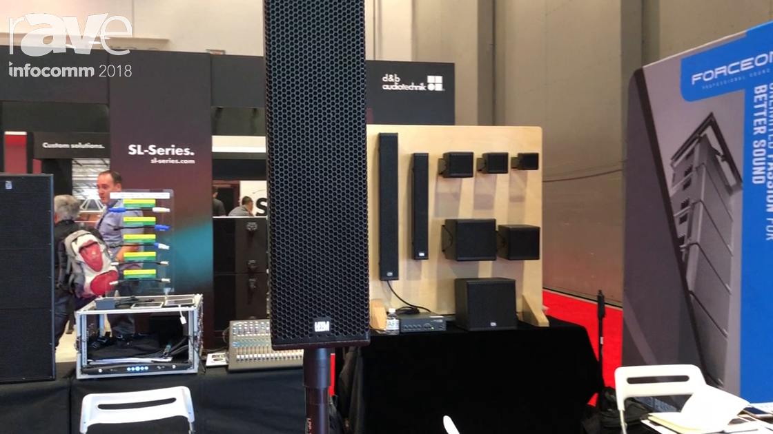 InfoComm 2018: LEEM Presents K5 Portable Column Line Array Speaker